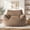 Khaki, variant on Gericco Bean Bag Chair,Compressed Foam Filled Lazy Couch for Adults,Giant Bean Bag Chair with Armrest Ergonomic Lazy Sofa, Khaki