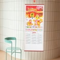 thumbnail image 4 of SKISUNO 2 Pcs Calendrier Mural Effaçable à Sec Année du Serpent Rouleau de Papier Multi pour Décoration de Bureau, 4 of 6