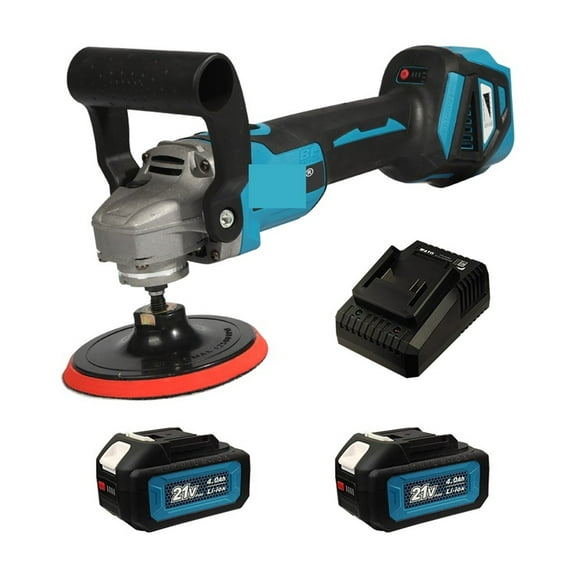 Electric Car Polishing Machine 6 Adjustable Speeds Car Waxing Tool Brushless Cordless Polisher For 18V Battery