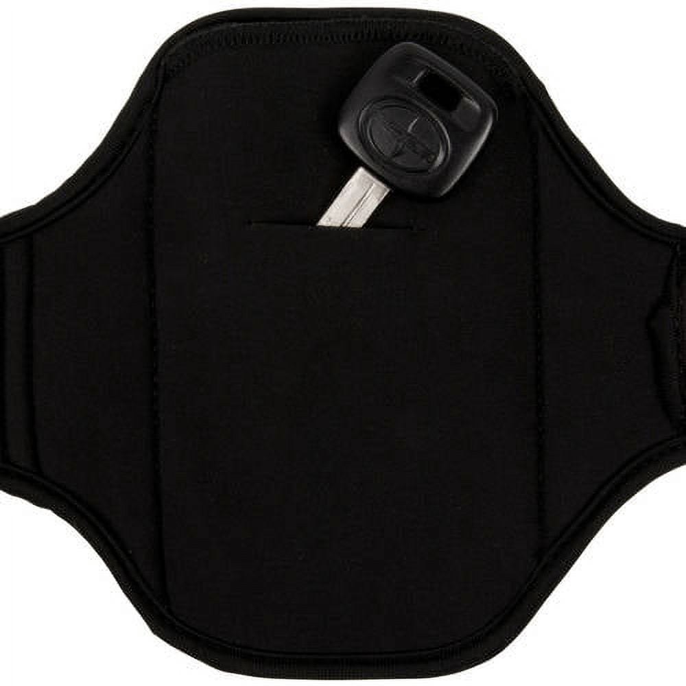VANGODDY Waterproof Adjustable Padded Fitness Running Workout Armband for Small to Medium Built Arms fits Android / iPhone cellphone Devices up to 4.5in x 2.75in (4 - 4.5in Screensize)