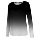 thumbnail image 5 of Camisas Para Mujer Casual Cuello Redondo Manga Larga Impreso Camisa Suelta Blusa Tops Odeerbi ODB129433, 5 of 5