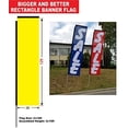 thumbnail image 2 of Notary Public Outdoor Advertising Rectangle Feather Banner Swooper Flag Sign with Flag Pole Kit and Ground Stake, 2 of 3