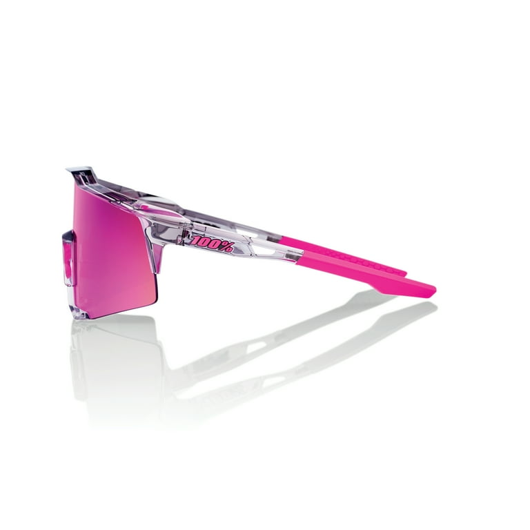 100% Speedcraft Sunglasses - Polished Translucent Grey 100% Speedcraft Sunglasses - Polished Translucent Grey