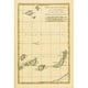 Posterazzi DPI1859954 Carte des Îles Canaries Madeira & Porto Santo Circa.1760 de l'Atlas de Affiche, 12 x 18 – image 1 sur 1