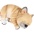 thumbnail image 2 of French Bulldog Sculpture Ornament Dog Statue Figurine Outdoor Garden Decor Gift -Lying, 2 of 4
