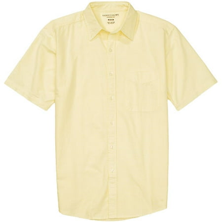Faded Glory - Big Men's Short-Sleeved Oxford Shirt