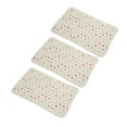 thumbnail image 4 of 3 mantas para perros súper suaves y cálidas de forro polar coral con estampado de puntos para perros, gatos, cachorros, color beige S, 4 of 8