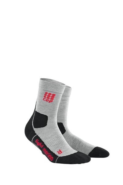 CEP Mid Cut Socks Men/’s Crew Outdoor Light Merino Socks