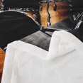 thumbnail image 3 of Erosebridal 3D Guitar Throw Blanket for Couch, Pop Music Plush Blanket, Musical Instrument Decor, 3 of 6