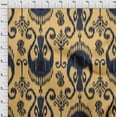 thumbnail image 3 of oneOone Georgette Viscose Fabric Ethnic Ikat Print Fabric BTY 42 Inch Wide, 3 of 4