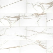 MSI Savoy Crema 24 In. X 48 In. Polished Porcelain Floor And Wall Tile (16 Sq. Ft./Case)
