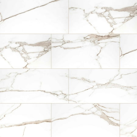 MSI Savoy Crema 24 In. X 48 In. Polished Porcelain Floor And Wall Tile (16 Sq. Ft./Case)