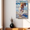 thumbnail image 4 of Spinone Italiano Dog Canvas Wall Art Puppy Print Pet Paintings Artwork, Spinone Italiano Dog Painting Poster Home Decoration Kids Bedroom Decor Framed, 4 of 6