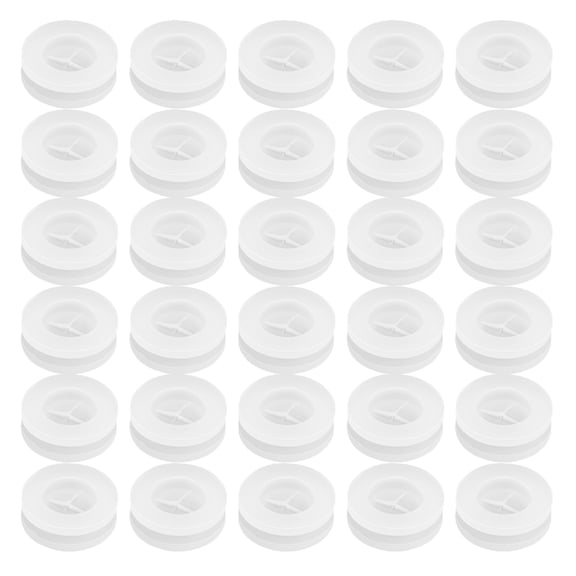 Raindrops  30 Pcs Silicone Straws Hole Plugs Cover Holes Grommets Lid Lids