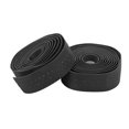 thumbnail image 5 of 1 par de cinta impermeable para manillar de bicicleta, resistente al deslizamiento, de cuero PU, cinta para manillar de vehículo de carretera, color negro, 5 of 5