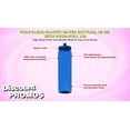 thumbnail image 3 of 10 Poly-Clear Plastic Water Bottles Set, 32 oz. - Durable, Leak-Resistant, Push-Pull Lids - Trans Blue, 3 of 5