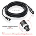 thumbnail image 3 of 1.0M 2 Pin Electric Fishing Reel Battery Power cord Cable For Daiwa 200J-300J-500J-750MJ Daiwa 750 Tanacom SB800MJ SB270MM LB270MM, 3 of 8