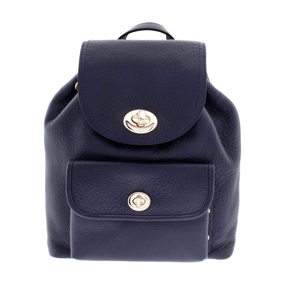 coach leather mini backpack