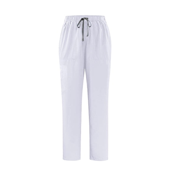 Women Sweat Pants Elastic Waist Drawstring Straight Leg Trousers Pull On Workout Cargo Sweatpants With Pockets