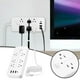 thumbnail image 2 of Regleta Con Protección Contra Sobretensiones Cfwqh Cable Alargador Con 6 Y 3 Puertos Usb Y 1 Puerto Usb C Cable De Alimentación De 1,2 M (2000 W/15 A) 2700 J, 2 of 5