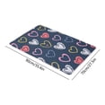 thumbnail image 3 of Washable Waterproof Incontinence Pads for Adults, Seniors, Postpartum, Non-Slip Bed Pad, Navy, Reusable 90x70 cm, 1 Count, 3 of 6