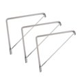 thumbnail image 1 of Design House 182733 11 Po Support de Tige d'Étagère & 44; Blanc - Pack de 3, 1 of 1