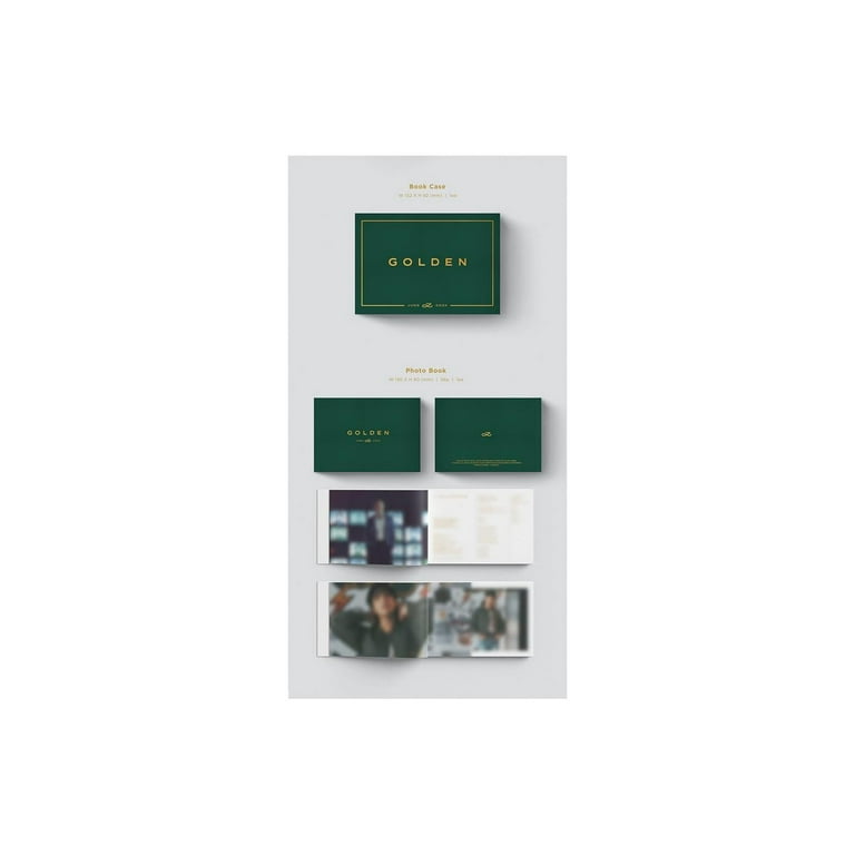 BTS JUNG KOOK - GOLDEN (SET) + GOLDEN (Weverse Album Ver.)