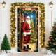 thumbnail image 5 of Christmas Door Curtain Santa Claus Polyester Fabric Decorative Cover for Holiday Party Wall and Door Hanging Festival Home Decor, 5 of 6