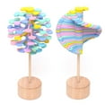 thumbnail image 3 of Wooden Rotating Lollipop Stress Relief Toys Creative Decompression Decoration Toys;Wooden Rotating Lollipop Stress Relief Toys Creative Decoration Toys, 3 of 8