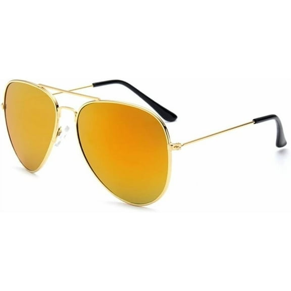 Sunglasses Women designer metal Reflective Sun Glasses Men Mirror oculos de sol