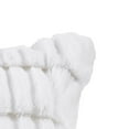 thumbnail image 3 of VCNY Home Henry 20" x 20" Bright White Jacquard Faux Fur Decorative Pillow, 3 of 5