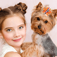thumbnail image 5 of Cachorro lazo para el cabello rizado yorkie tocados gato cachorro accesorios para el cabello arco suministros de belleza MFZFUKR CPB-DE-LYY2007-3, 5 of 5