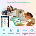 thumbnail image 3 of QunyiCo Kids Tablet 10 inch,Android Tablet for Kid,4GB RAM 32GB ROM,Quad Core Processor,Parental Control,1280 * 800 Resolution,6000mAh Battery,Green, 3 of 7