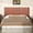 Queen + Walnut+1, variant on Wooden Headboard Queen Size Vintage Farmhouse Design Walnut Finish