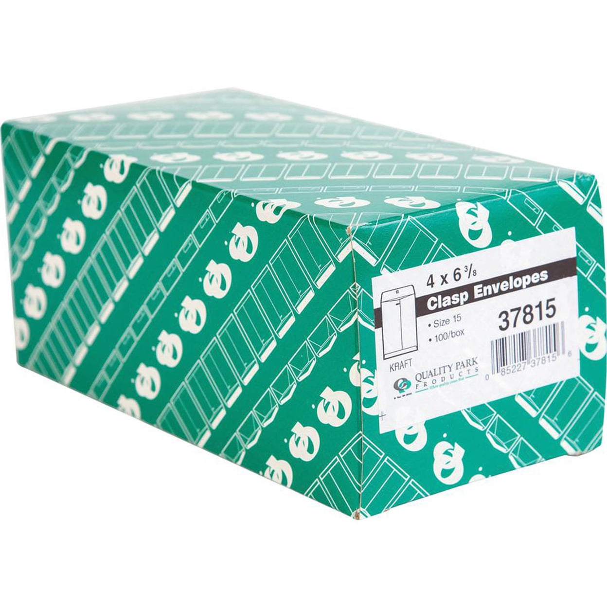 Quality Park Gummed Kraft Clasp Envelopes - Clasp - Gummed - Kraft