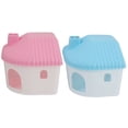 thumbnail image 3 of 2Pcs Small Animal House Hideout Toy Hamster Hut for Rat Mouse Guinea Pig, 3 of 6