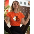 thumbnail image 2 of Be Kind Daisy T-Shirt Women -Image by Shutterstock, Female 5X-Large, 2 of 4