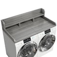 thumbnail image 5 of Washer Dryer Countertop With Non-Slip Pads, Wood Laundry Shelf Topper 54" Width x 27.5" Depth Organizer Solution, 5 of 7