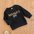 thumbnail image 3 of Bagilaanoe Toddler Baby Girl Casual Sweatshirt Long Sleeve Letter Print Pullover 6M 12M 18M 24M 3T 4T 5T 6T Kids Loose Tee Tops, 3 of 6