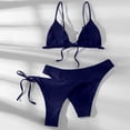 thumbnail image 3 of Women Brazilian Bikini 2 Piece Spaghetti Strap Top Thong Swimsuit Bathing Suit, 3 of 7