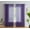 Violet Purple, variant on THD Vicky Semi Sheer Voile Window Curtain Grommet Top Panels for Bedroom & Living Room - Set of 2 (Light Purple Lilac, 54 W x 84 L per panel)