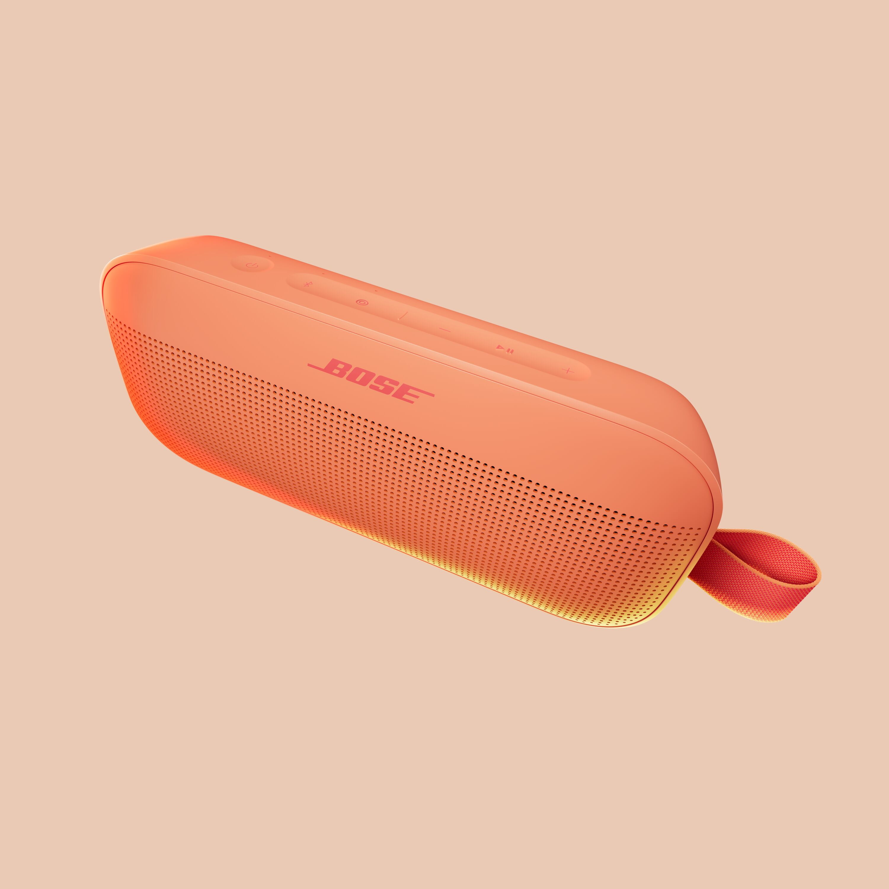 Bose SoundLink Flex II Wireless Waterproof Portable Bluetooth Speaker, Sunset Peach