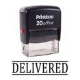 thumbnail image 1 of Printtoo DELIVERED Self Inking Rubber Stamp Office Stationary Stamp-Black, 1 of 2