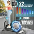 Elliptical Machine with 22 Resistance Levels, Elliptical Exercise