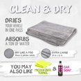 thumbnail image 4 of shiyou-VR-1019 Extra Large Premium Microfiber Drying Towel, 4 of 4