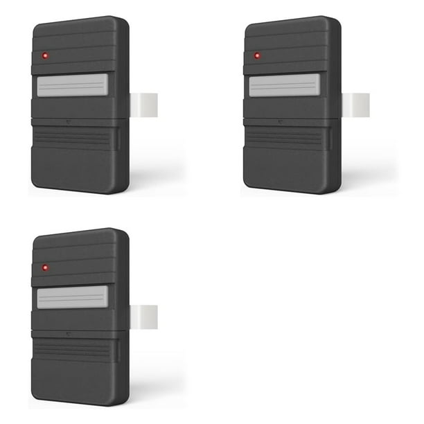 3X Control Remoto para Abridor de Puerta de Garaje con Interruptor DIP 9/12, Reemplazo Remoto de 390 MHz para Techo GT912/GT90-1/G220/MAT90/AT90/Blue Max