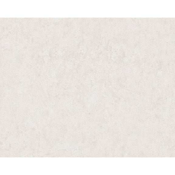 Concord Wallcoverings Modern Textured Wallpaper Plain, Vinyl Accent Wall, Cream, Grey, 21 in x 33 Ft (57 sq. ft), 392236