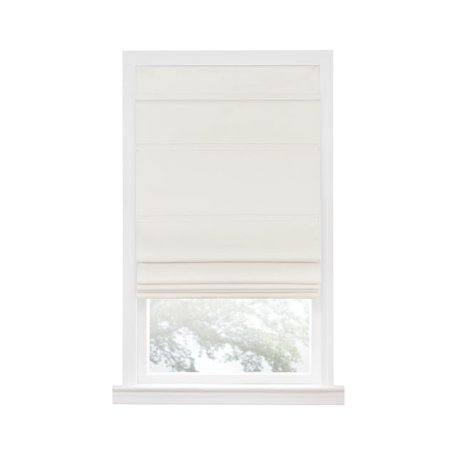 Cortina de ventana romana opaca inalámbrica Ergode 36X64 Marfil Ergode RSCO36IV04-VV