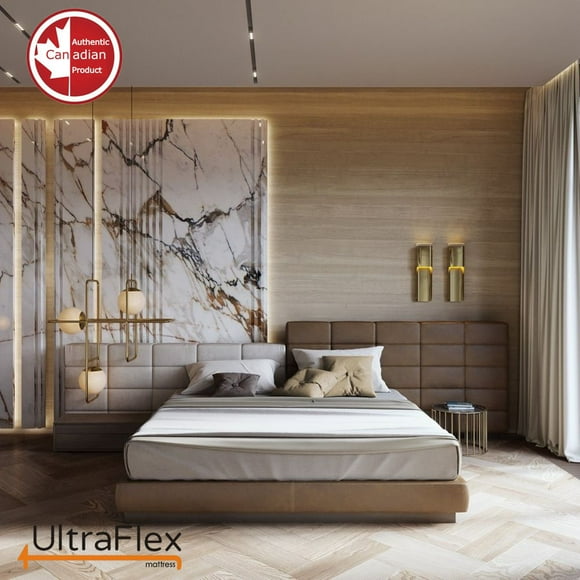 Ultraflex CLASSIC- Orthopedic Luxury, CertiPUR-US® Certified, Gel Memory Foam, Eco-friendly Mattress (Made in Canada)- Double/Full Size