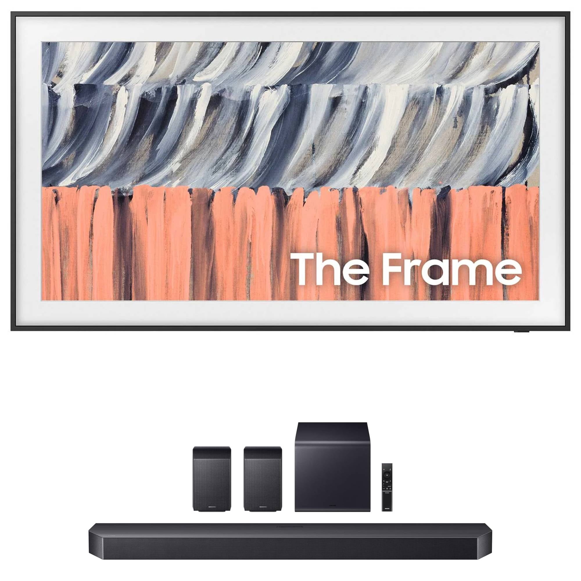 Samsung QN55LS03HE 55" QLED 4K TV with HW-Q990F Soundbar and Sub (2026)